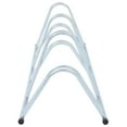 thumbnail image 4 of vidaXL Bicycle Stand for 6 Bikes Floor Freestanding Galvanized Steel, 4 of 7