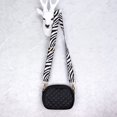 thumbnail image 3 of 5Chaos Correa Para Bolso Con Raya De Cebra Para Bolso Cruzado, Bolso De Hombro, Correa Ajustable Con Estampado Animal De Nailon Punk Para Mujer, Repuesto De Bolso, 3 of 4