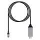 thumbnail image 3 of Cable USB C a HDMI 10 Gbps adaptador tipo C para TV HDTV Wdftyju, 3 of 9