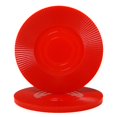 thumbnail image 1 of Brybelly CPRAD-Red-25 Interlocking Radial Chip, Red - Pack of 25, 1 of 1