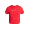 thumbnail image 5 of No Boundaries Graphic Baby Sleep Tee with Short Sleeves, Women's XS-XXL, 5 of 5