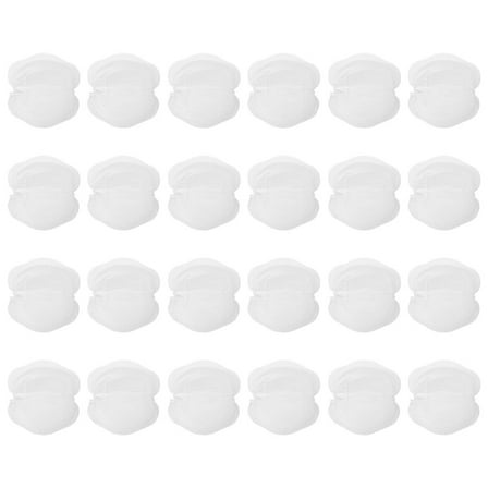 RENACLIPY Lactation Pads 24pcs Disposable Non-Woven Fabric Breastfeeding Nursing Pads for Postpartum Care Mothers White