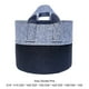 thumbnail image 2 of Monstrate 5 pack/lote bolsas para macetas respetuosas con el medio ambiente para jardines más verdes tela resistente respetuosa con el medio Jardín y Patio Doble hechizo gris D25*H22, 2 of 6