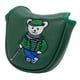thumbnail image 5 of Funda protectora para cabeza de putter de mazo de golf, funda de PU, funda moderna para palos de golf Verde, 5 of 9