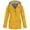 Yellow, variant on ICHUANYI Womens Raincoat Lightweight Waterproof Rain Jackets Solid Pocket Packable Outdoor Hooded Windbreaker Fall Winter Fashion Outwear