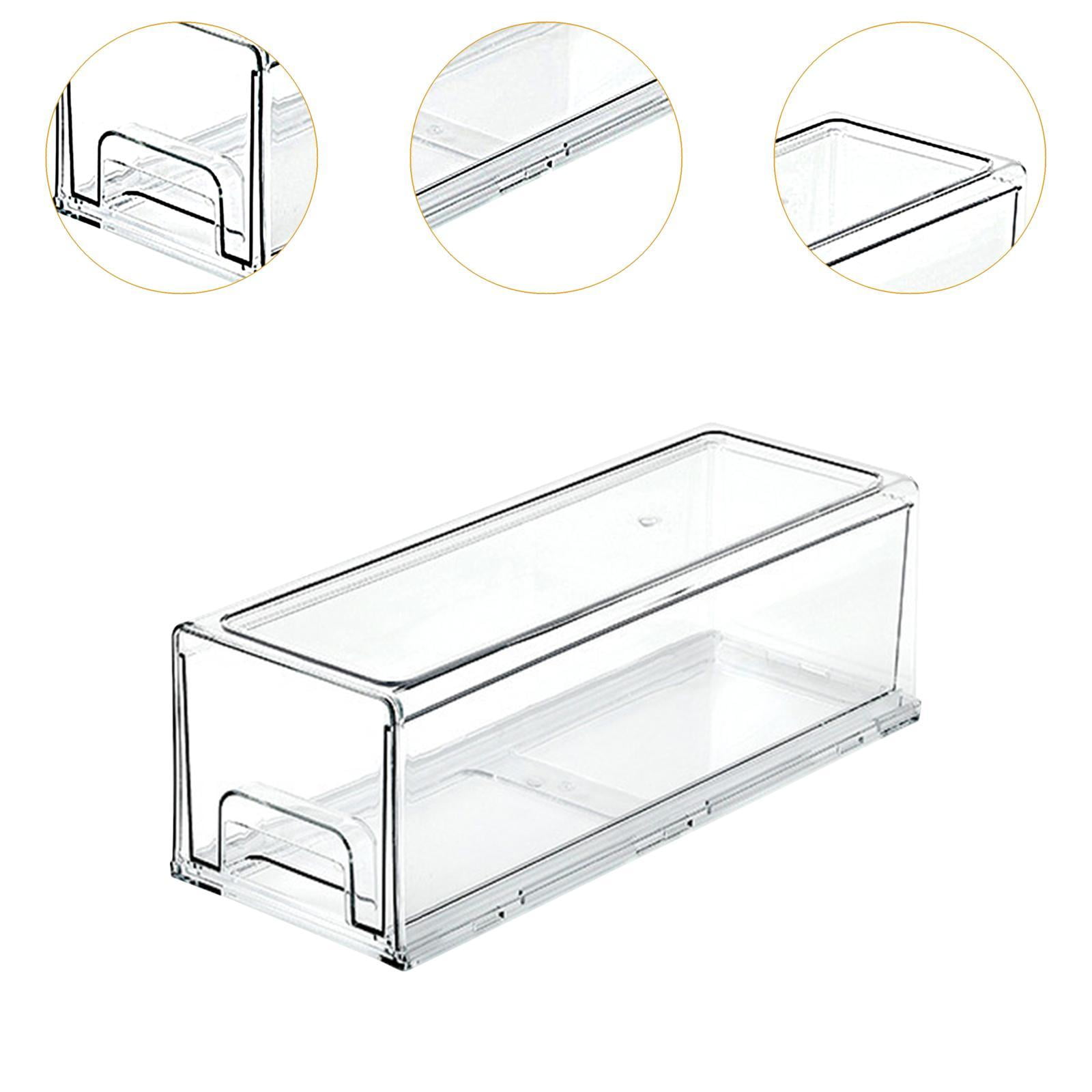 TISHITA Fridge Organizer Stackable Kitchen Organization Friut Containers Lettuce Egg Medium