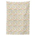 thumbnail image 3 of Ambesonne Colorful Tablecloth Rectangular Table Cover, Cartoon Animals Tree, 60"x90", Multicolor, 3 of 4