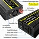 thumbnail image 4 of DC 12V a AC 110/220V Inversor de coche 3000W Convertidor de potencia Transformador de voltaje de coche, 4 of 8