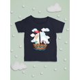 thumbnail image 3 of Giraffe On A Boat T-Shirt Infant -Image by Shutterstock,  24 Months, 3 of 4