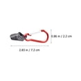 thumbnail image 2 of LRXIYODE 12 Sets Windproof Tent Clips for Canopy and Awning in Red Color, 2 of 6