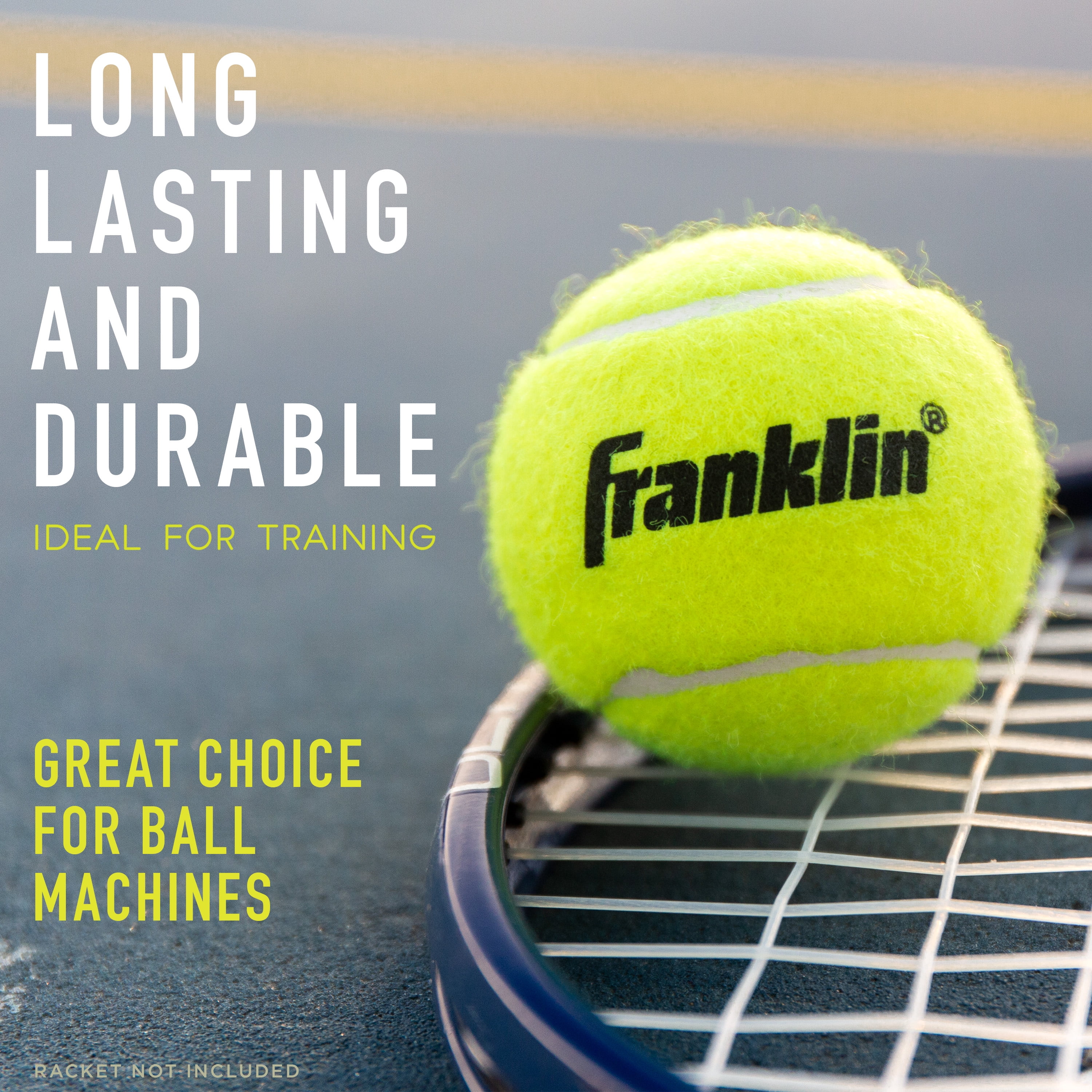 Franklin Sports Practice Tennis Balls Can - 3pk : Target
