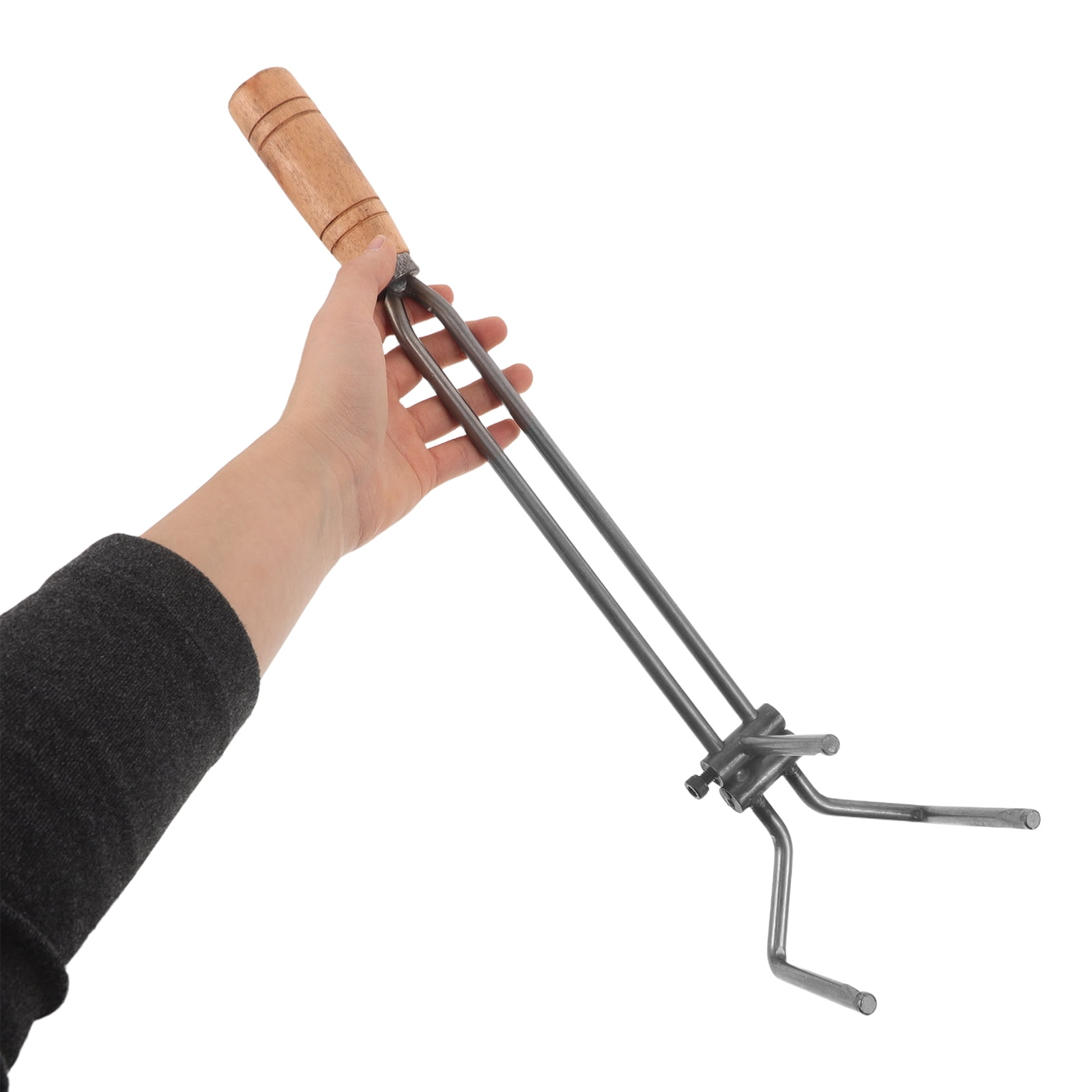 BESTYASH Metal Casting Crucible Clamp Tongs with Ergonomic Handle for Safe and Precise Metal Pouring Tools