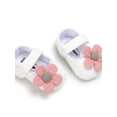 thumbnail image 4 of HOTWINTER Baby First Walkers Clothing Kids Infant Newborn Soft Sole Crib Shoes Flower Cotton Prewalker Shoes, 4 of 7