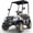 Brown, variant on LIGIANT 24V Kids Golf Cart, 4 Seater Ride On Electric Golf Cart for Kids, 4WD Driving Car with Remote Control, Bluetooth Music, Detachable Canopy
