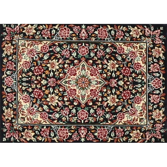 Ahgly Company Indoor Rectangle Traditional Red Medallion Area Rugs, 7' x 10'