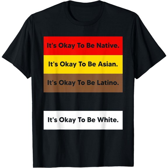 Its Okay To Be Native Its Okay To Be Asian Classic Theme T-Shirt