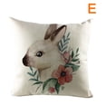 thumbnail image 2 of Moocorvic Easter Pillow Easter Decor Easter Pillow Covers Rabbit,Easter Bunny Egg Decorative Throw Pillow Sofa Cushion Cover Home Decor Pillow for Outdoor,Easter Gifts Easter Toys,, 2 of 2