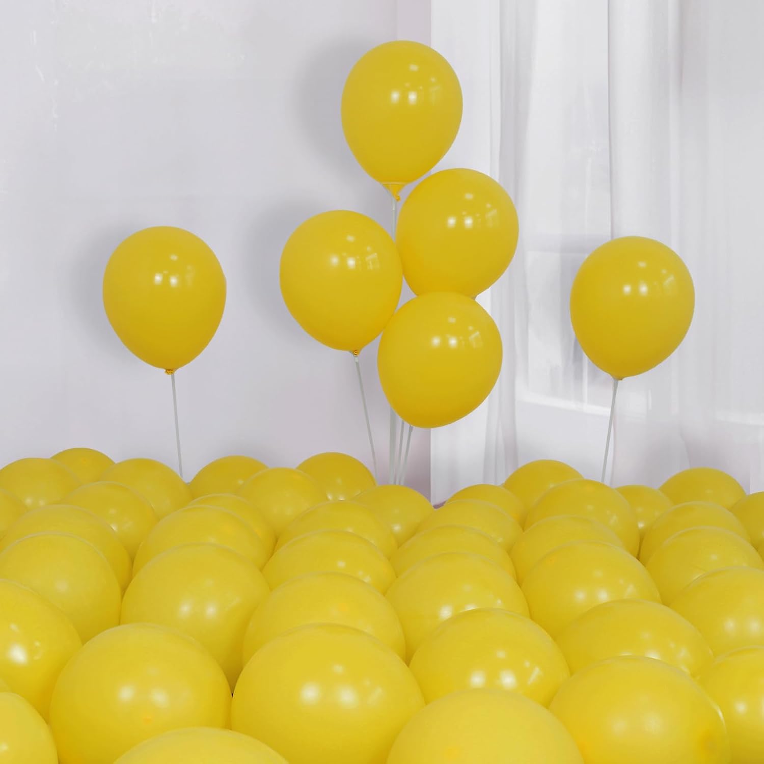 Royal Blue and Yellow Balloons Arch Garland Kit,134pcs Dark Blue White Lemon Yellow Balloons for Boy Oh Baby Shower Bridal Shower Gender Reveal Graduation Birthday Party Decorations