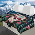thumbnail image 2 of HUIACONG Sugar Skull Golf Cart Seat Covers Non-Slip Easy to Clean Two-Person Golf Cart Seat Covers Comfortable All-Season Protection Golfs Cart Seats Protector for EZGO Yamaha Club Cars, 2 of 7