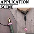 thumbnail image 5 of 60Pcs 2 Style Silicone Pendant 16x12~13x6mm for Electronic stylus & Lighter Making Ring Pink Hole: 2.5mm 8mm inner diameter 30pcs/style, 5 of 8