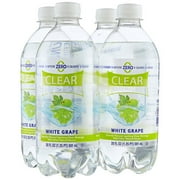 Clear American White Grape Sparkling Water, 20 Fl. Oz., 4 Count
