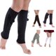 thumbnail image 1 of Women Winter Twist Cable Knitted Leg Warmers Cute Plush Ball Bowknot Solid Color Boot Topper Cuffs Warm Knee High Socks Light gray, 1 of 2