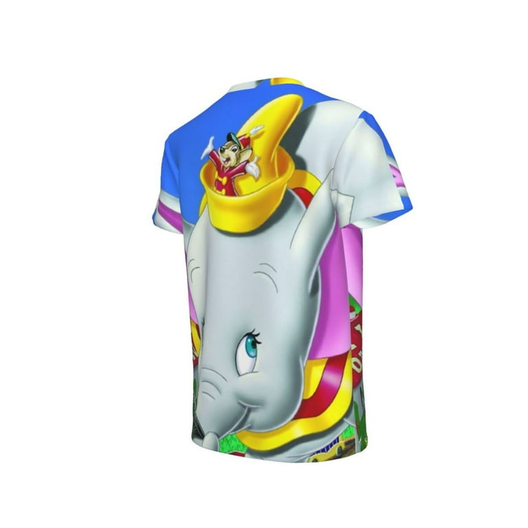 Dumbo Boys Girls Teens T Shirt Graphic Print Casual Short Sleeve