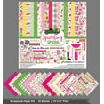 thumbnail image 3 of Inkdotpot Floral Theme Collection Double,Sided Scrapbook Paper Kit Cardstock 12"x12" Card Making Paper Pack Of With Sticker Sheet - 16 Pages - Multicolor, 3 of 4