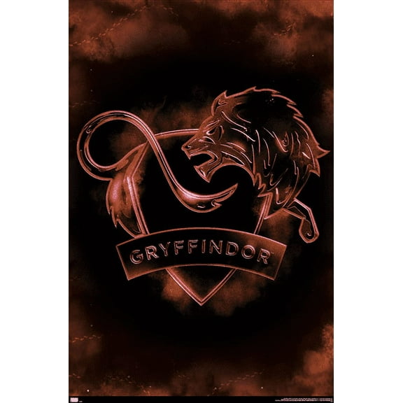 Harry Potter - Gryffindor Crest Magic Wall Poster, 22.375" x 34"