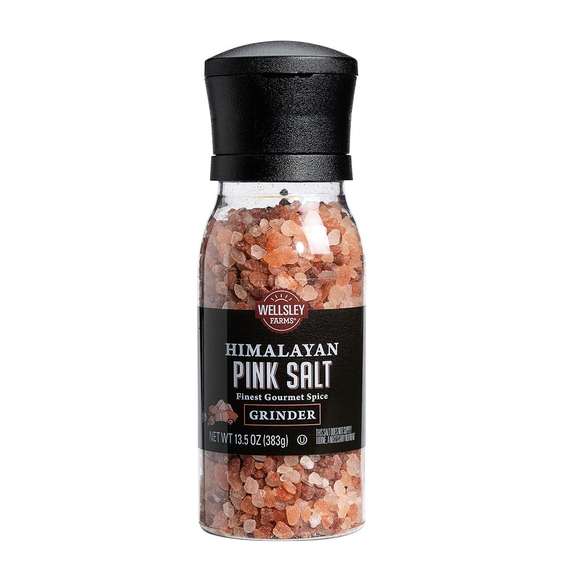 Wellsley Farms Himalayan Pink Salt Grinder, 13.5 oz
