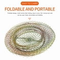 thumbnail image 3 of Foldable Portable Steel Wire Fishing Pot Trap Net Crawdad Cage Fish Basket, 3 of 5