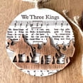 thumbnail image 1 of Adorno de belén con partitura musical, juego de adornos de madera para la historia del belén, nuevo y divertido adorno religioso para colgar en el árbol de Navidad 2024, regalos cristianos de Pascua p, 1 of 6