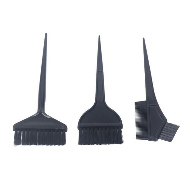 Cepillo Para Teñir El Cabello, 3 Piezas Cepillo Profesional Para Teñir El Cabello Negro Ergonómico Para Peluqueros Para Salón
