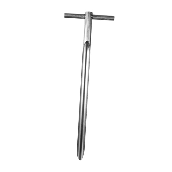 Sonda para muestras de suelo con mango ergonómico. Sonda de suelo práctica y multiusos para cavar agujeros. S