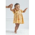 thumbnail image 3 of Disney Winnie the Pooh Newborn Baby Girls Romper Orange 3-6 Months, 3 of 5