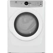 ELFE7337AW 27" Electric Dryer with 8 cu. ft. Capacity 7 Dry Cycles UL Listed Delay Start Control Lock LuxCare Lint Shield Luxury-Quiet Sound System Brilliant LED Display Reversible Door Eco-Friendly N