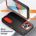 thumbnail image 3 of Case For iPhone 16 15 14 13 12 11 Pro Max XS XR 8 Plus Heavy Duty Shockproof Anti-Scratch Rugged Protective with Kickstand Cover Rose Gold iPhone 13, 3 of 6