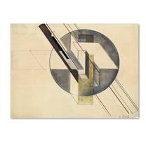Trademark Fine Art 'Construction' Canvas Art by Gustav Klucis