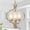 gold, variant on LNC Modern/Contemporary 3-Light Black Chandelier with Glass Shade,LED Kitchen Island Light