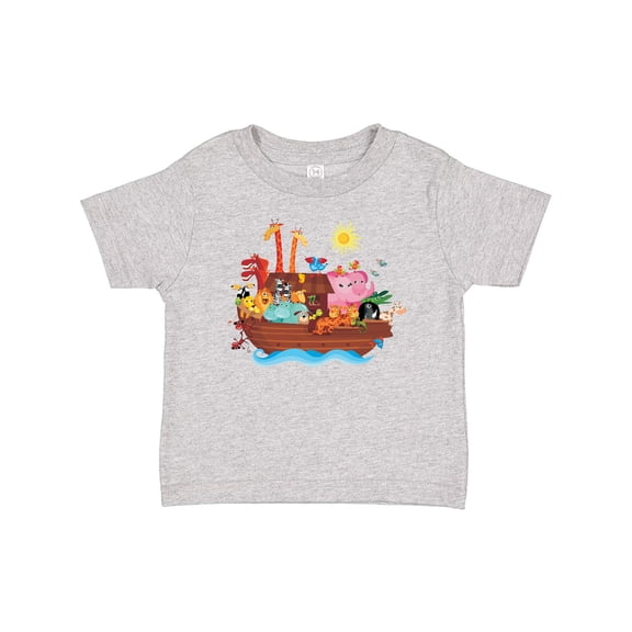 Inktastic Animal Ark Bible Story Christian Boys or Girls Baby T-Shirt