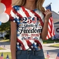 thumbnail image 2 of mgoYE Women Grey Shirt XL USA Navy 250th Anniversary Gifts American Flag Shirts Women 4th of July V-Neck Short Sleeve Patriotic T-Shirt Memorial Day Graphic Tee Independence Day Tops, 2 of 7