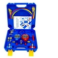 thumbnail image 3 of golytefs 3 Way Air Conditioning Manifold Gauge Set with 5FT Hoses for R134a/r22/r410/r404, 3 of 9