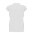 thumbnail image 5 of Zuesphe Cute Tops for Women Going Out Loose Button Down Shirts for Women Crop Womens Blouses Short Sleeve Linen Summer Crop Tops for Women 2025, 5 of 5
