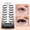 Fuhai09, variant on Pre-Cut Segmented Pre-Fluffed DIY Eyelash Kit, Ultra Soft & Fluffy Cluster Lashes, 10 Pairs FH15 Individual Lashes, PBT Fiber Machine-Made, Easy Application for Natural or Dramatic Look