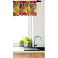 thumbnail image 3 of Ambesonne Colorful Window Valance, Tropical Fresh Fruits, 54" X 18", Multicolor, 3 of 3