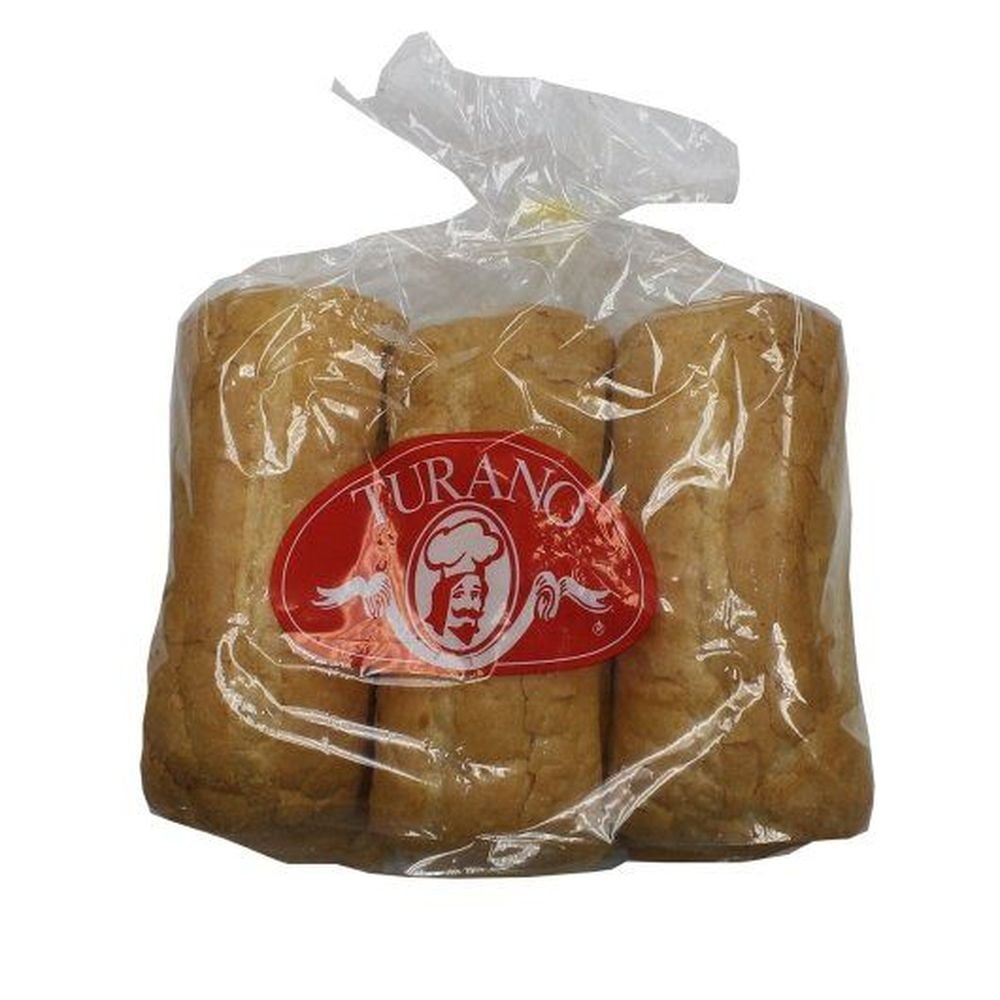 Turano Baking Hearth French Bread Sandwich Roll, 8 inch - 48 per case.