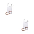 thumbnail image 2 of Billuyoard Reemplazo de espejo colgante acrílico para mascotas, portátil, de doble cara, reutilizable, para el hogar, balcón, juguete Tipo 2 2piezas, 2 of 6