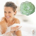 thumbnail image 7 of Beautynvta Bath Shower Loofah Sponge, Bath Mesh Pouf Shower Ball Body Scrubber Exfoliating Bath Sponge for Women and Men, Rose Flower Shape, 7 of 7