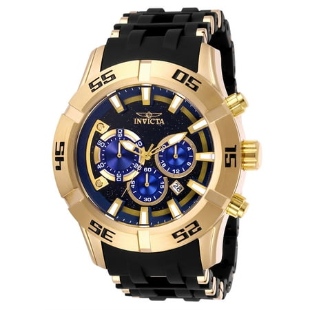 - Men's 26538 Sea Spider Quartz Chronograph Blue Dial Watch