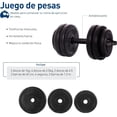 thumbnail image 3 of Caminadora Electrica Bluelander, Walking Pad con Asa, 110 V con Kit de Pesas 4 en 1, Set de Mancuernas con 8 Discos y 4 Barras de Distinto Largo, Pesas para Ejercicio con Seguros para Barra, 3 of 5
